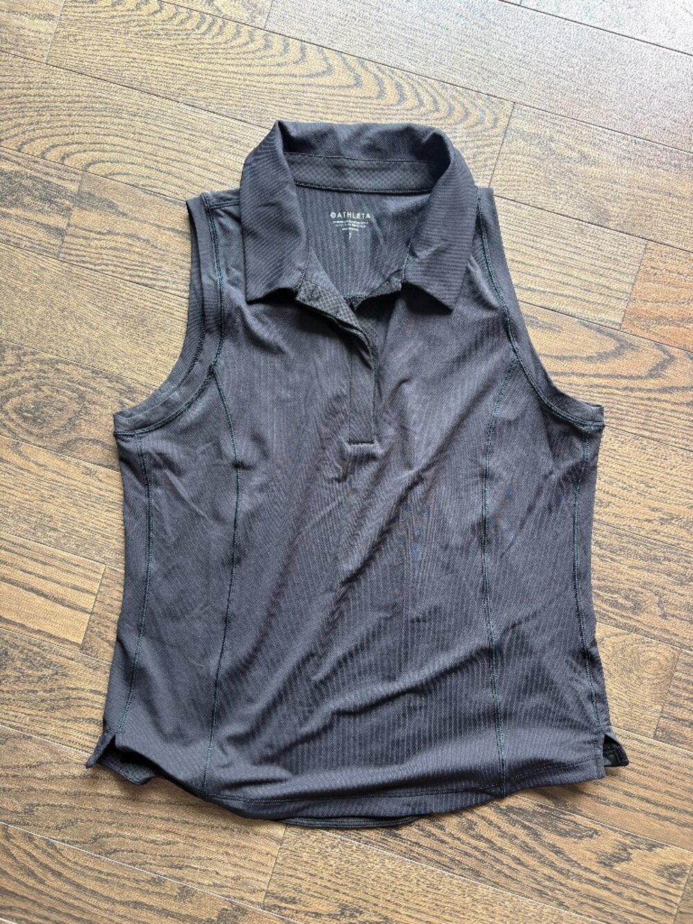 Black Athleta Golf Tank